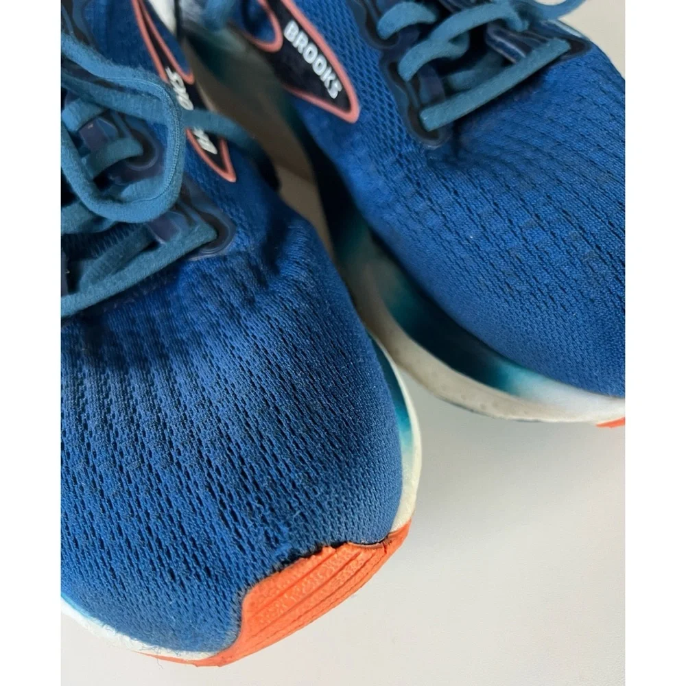 Brooks Glycerin 21 Blue Running Shoes Men’s Size 11.5 - Picture 4 of 15